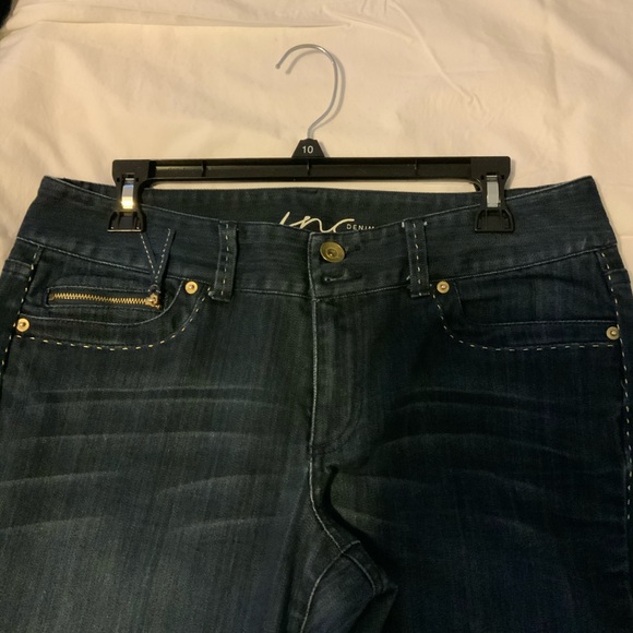 INC boot cut jeans size 12 - Picture 2 of 6